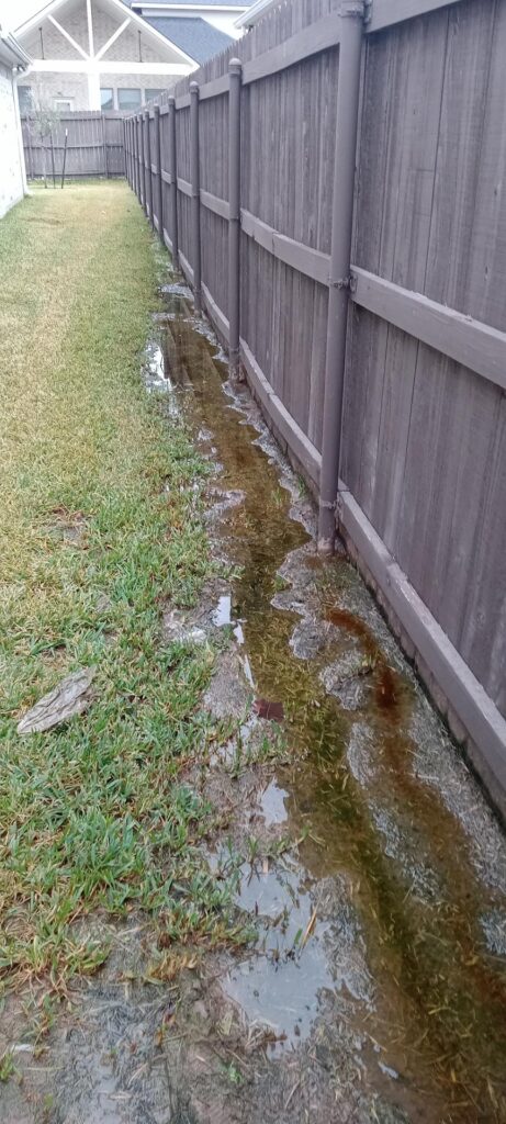 How to Get Rid of Water standing in your yard